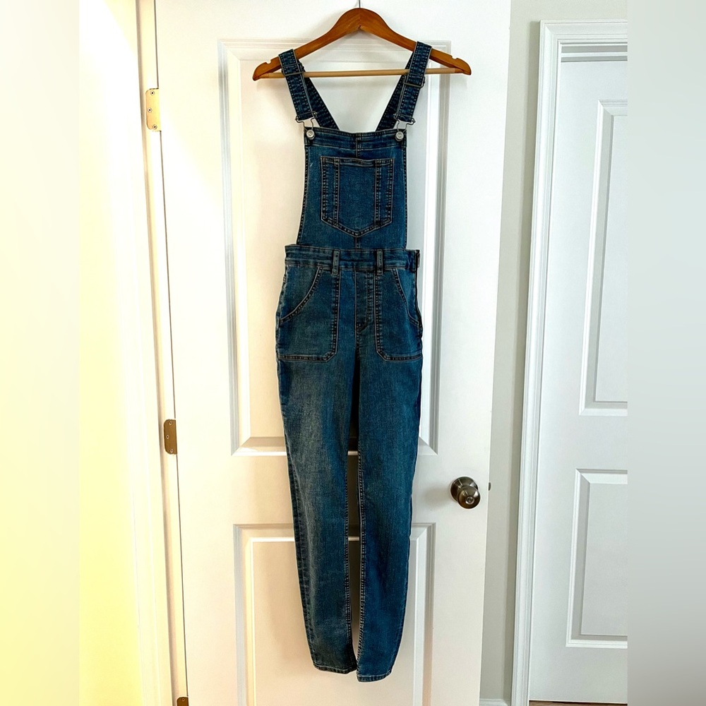 H&M Blue Denim Overalls